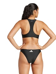 adidas Black Big Bar Bikini - Image 2 of 6