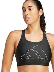 adidas Black Big Bar Bikini - Image 3 of 6