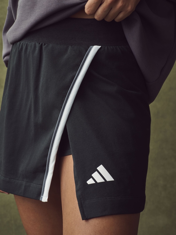 Черный/белый - adidas юбки в стиле колор блок - Изображение 4 из 4