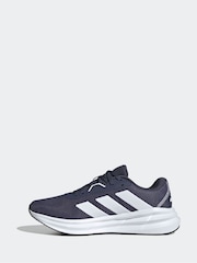 adidas Navy/White Galaxy 7 Running Trainers - Image 2 of 9