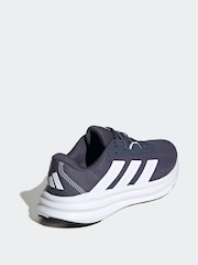 adidas Navy/White Galaxy 7 Running Trainers - Image 4 of 9