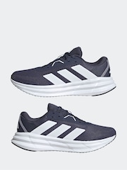 adidas Navy/White Galaxy 7 Running Trainers - Image 5 of 9