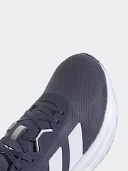 adidas Navy/White Galaxy 7 Running Trainers - Image 9 of 9