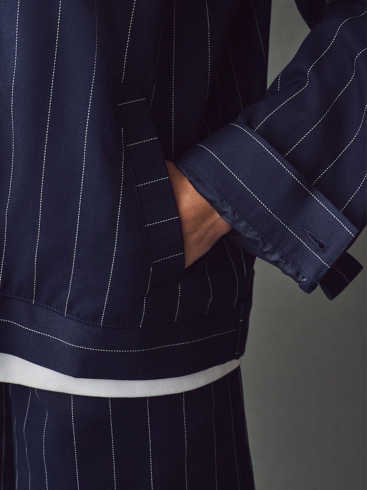 adidas Originals Pinstripe Jacket - Image 6 of 6