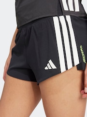 adidas Black 3-Stripes Sprinter Shorts - Image 4 of 6