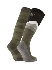 Tog 24 Black Mens Aleko Ski Socks - Image 2 of 2