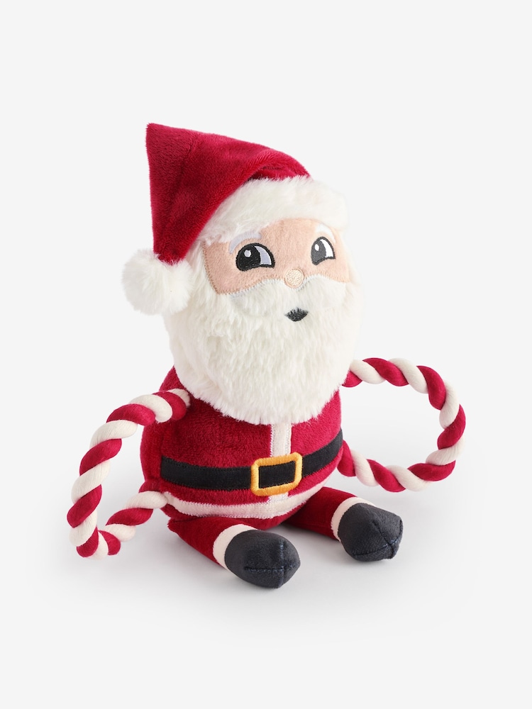 Santa Rope Pet Toy - Image 1 of 3