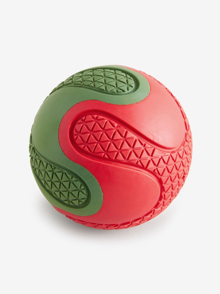 Red/Green Ball In A Box Pet Toy - Image 1 of 3