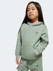 Vert - adidas Originals Hoodie and Joggers Set - Image 4 de 5