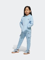 adidas Originals Blue Hoodie and Joggers Set - Image 1 of 1