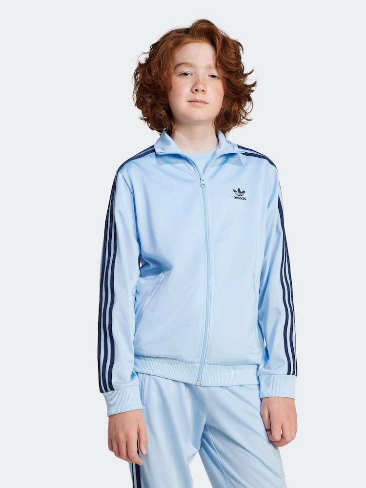 adidas originals Blue Blue Firebird Sweatshirt - Image 1 of 6