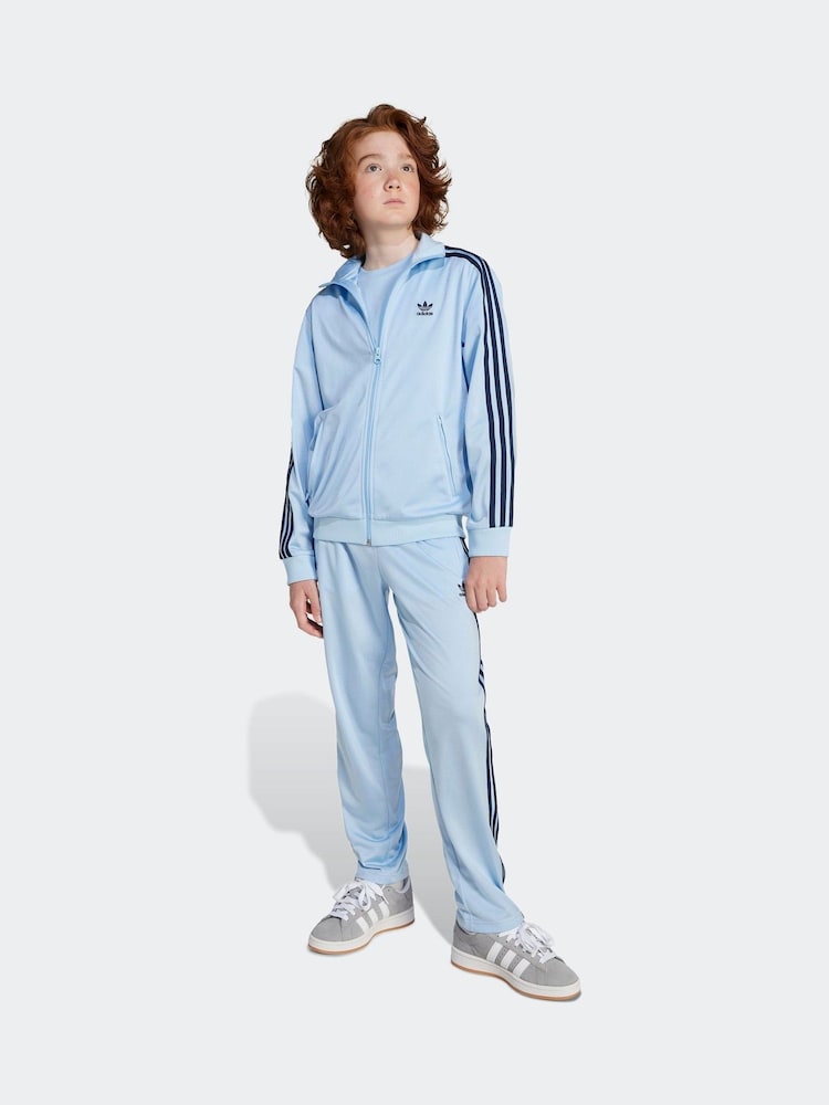 adidas originals Blue Adicolor Firebird Top Kids - Image 3 of 6