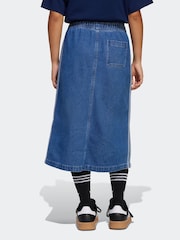adidas originals Blue Denim Skirt Kids - Image 2 of 6
