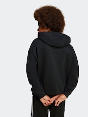 Черный - adidas originals Large Logo Loose Hoodie - Изображение 2 из 5