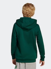 adidas originals Green Trefoil Hoodie - Image 8 of 11
