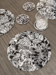 Laura Ashley Blue Louise Placemats Set Of 4 - Image 1 of 3