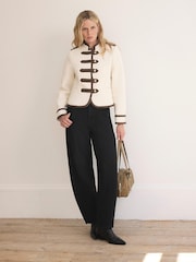 Mint Velvet Contrast Military Jacket - Obraz 6 z 8