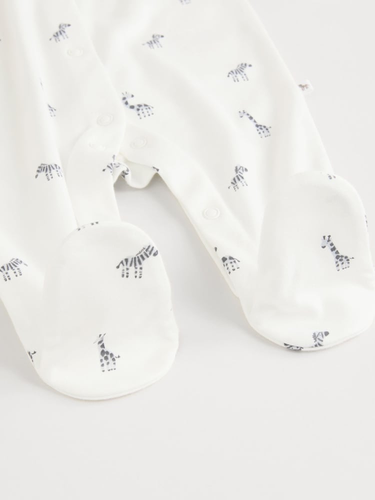 Green Baby 100% Cotton Sleepsuit 5 Pack (0mths-2yrs) - Image 13 of 13