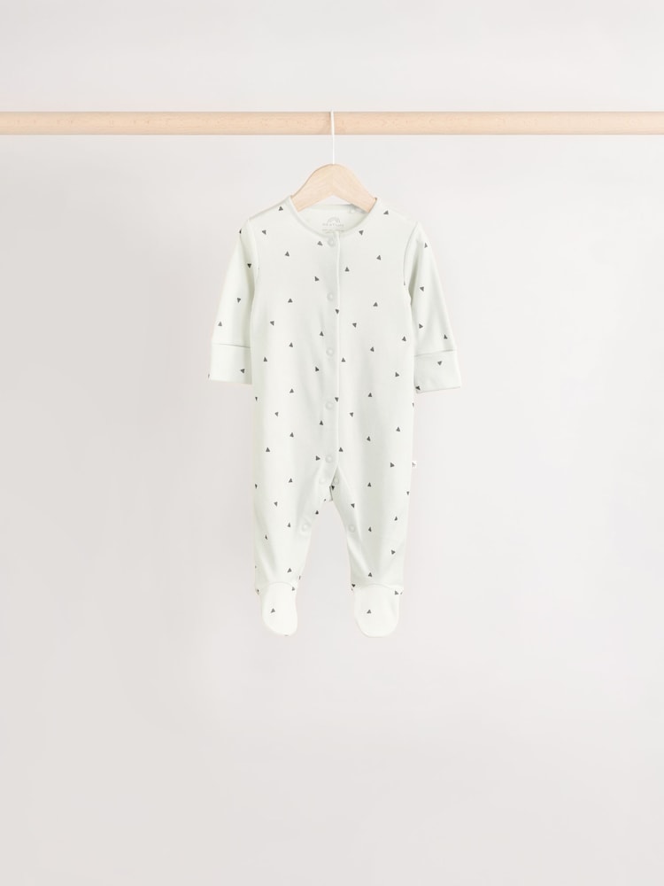 Vert - Lot de 5 dors-bien bébé 100% coton (0mois-2ans) - Image 6 of 13