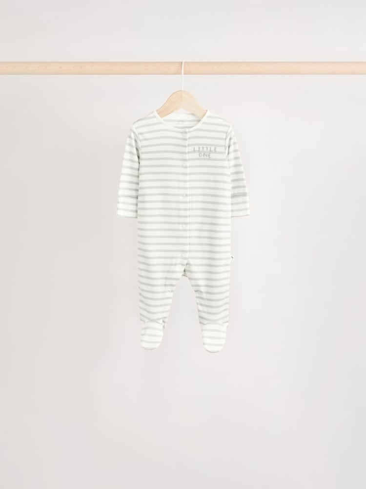 Vert - Lot de 5 dors-bien bébé 100% coton (0mois-2ans) - Image 8 of 13