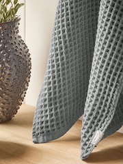 Set of 2 Grey Waffle Tea Towels - Image 3 of 5