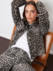 Threadbare 100% Cotton Printed Denim Jacket - Imagen 1 de 4