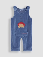JoJo Maman Bébé Navy Appliqué Dungaree Set - Image 6 of 9