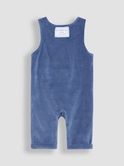 JoJo Maman Bébé Navy Appliqué Dungaree Set - Image 7 of 9