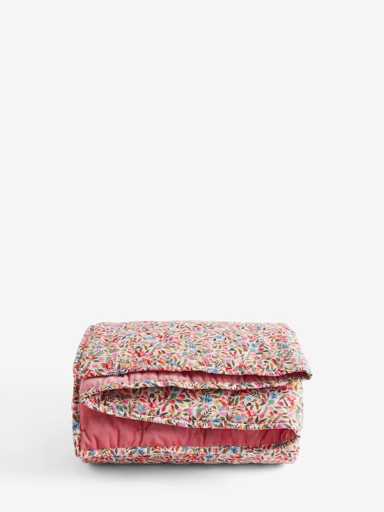 Multi Bright Ditsy Floral Bedspread - Image 7 of 7