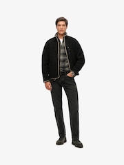 Superdry Black Outdoor Full Zip Relaxed Fleece - Image 3 of 5