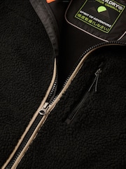 Superdry Black Outdoor Full Zip Relaxed Fleece - Image 5 of 5