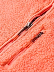 Superdry Orange Outdoor Half Zip Fleece - Image 6 of 6