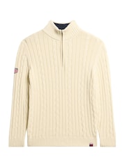 Superdry Rugby-Henley-Pullover aus 100 % Baumwollstrick - Bild 6 von 6