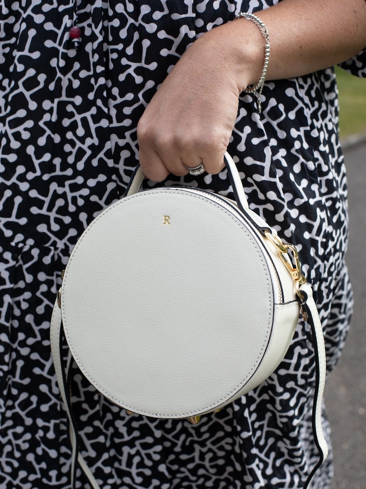 LRM Goods Personalised Leather Rosie Circle Bag - Image 1 of 5