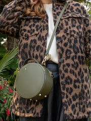 LRM Goods Personalised Leather Rosie Circle Bag - Image 1 of 5