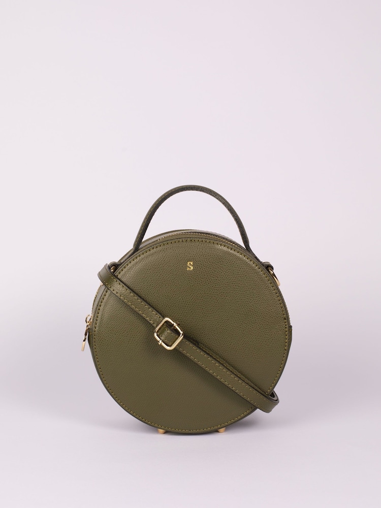 LRM Goods Personalised Leather Rosie Circle Bag - Image 2 of 5