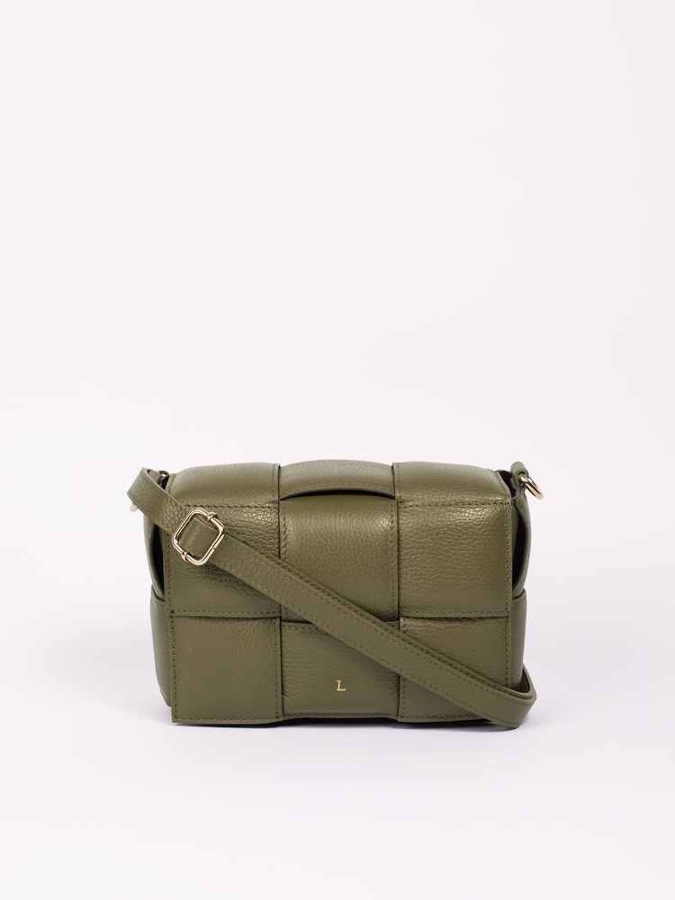 LRM Goods Personalised Lucia Woven Cross-Body Bag - Image 2 of 5