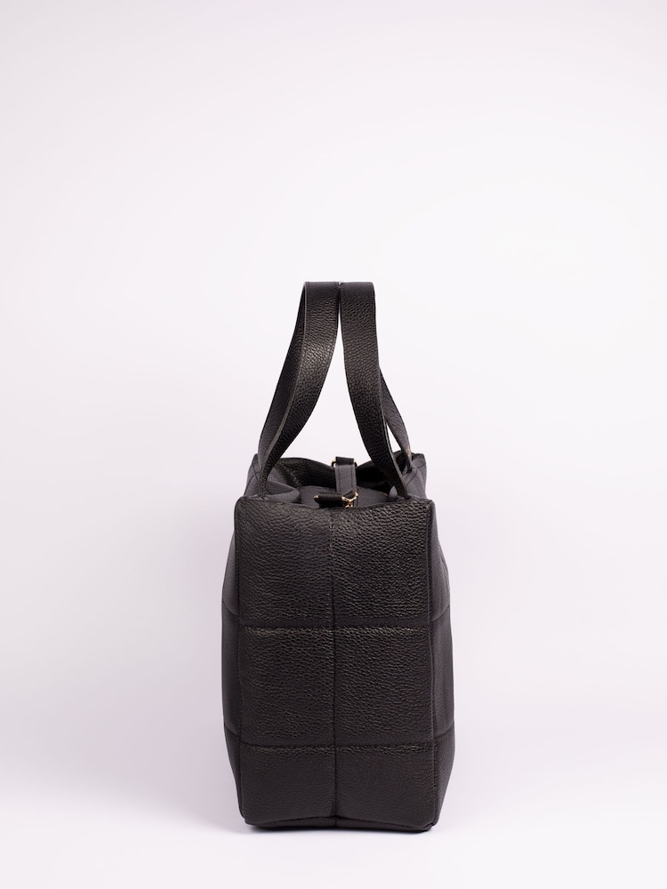 LRM Goods Personalised Leather Lola Tote Bag - Image 5 of 5