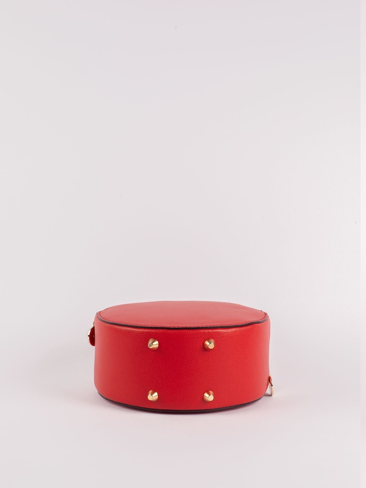 LRM Goods Personalised Leather Rosie Circle Bag - Image 4 of 5