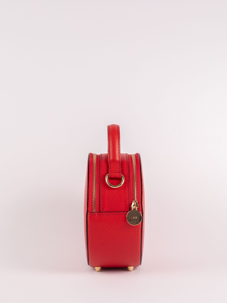 LRM Goods Personalised Leather Rosie Circle Bag - Image 5 of 5