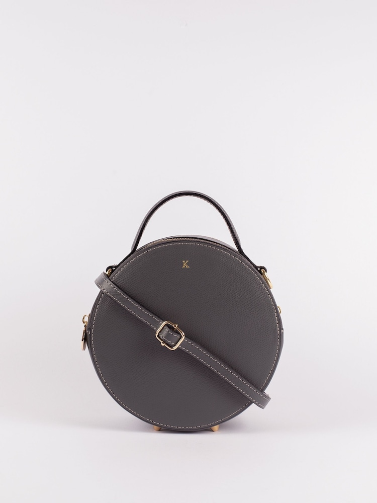 LRM Goods Personalised Leather Rosie Circle Bag - Image 2 of 5