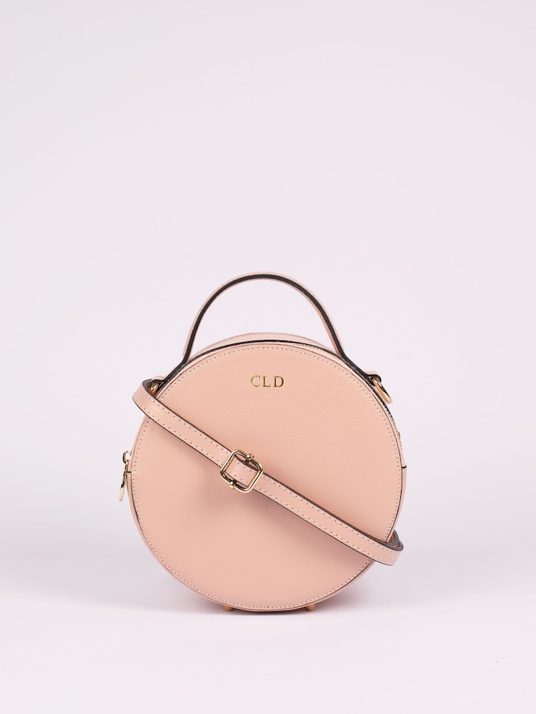 LRM Goods Personalised Leather Rosie Circle Bag - Image 2 of 5
