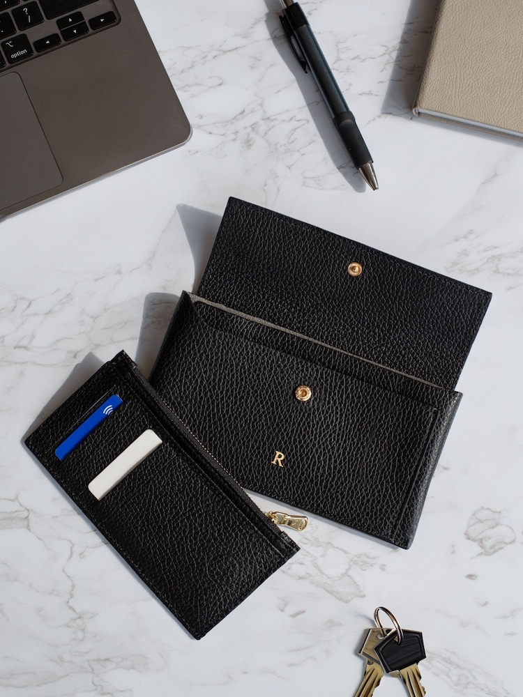 LRM Goods Lady Personalised Leather Wallet - Image 1 of 4