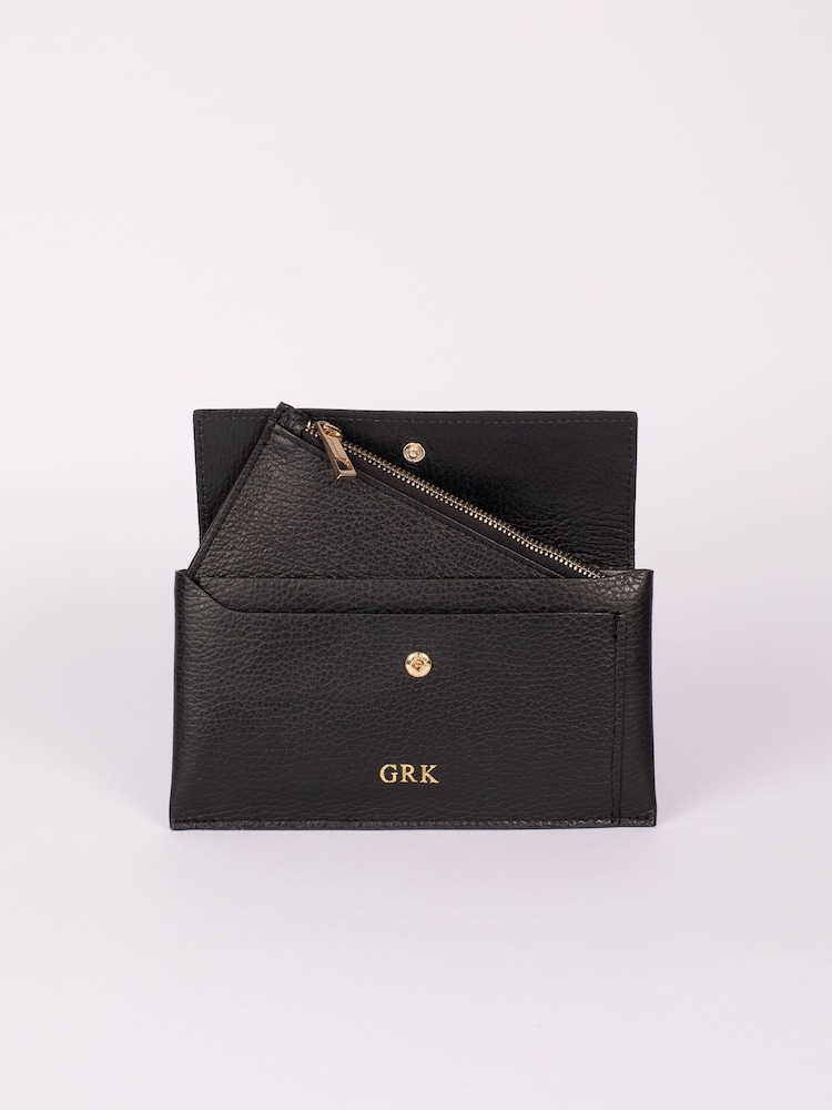 LRM Goods Lady Personalised Leather Wallet - Image 2 of 4