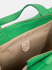 LRM Goods Personalised Leather Lola Tote Bag - Image 4 of 5