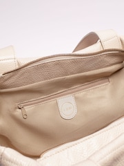 LRM Goods Personalised Leather Lola Tote Bag - Image 4 of 5