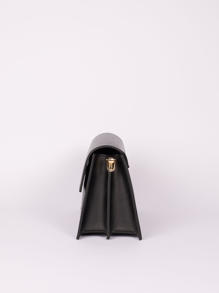 LRM Goods Personalised The Emma Grain Black Bag - Image 5 of 5