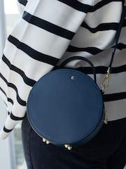 LRM Goods Personalised Leather Rosie Circle Bag - Image 1 of 5