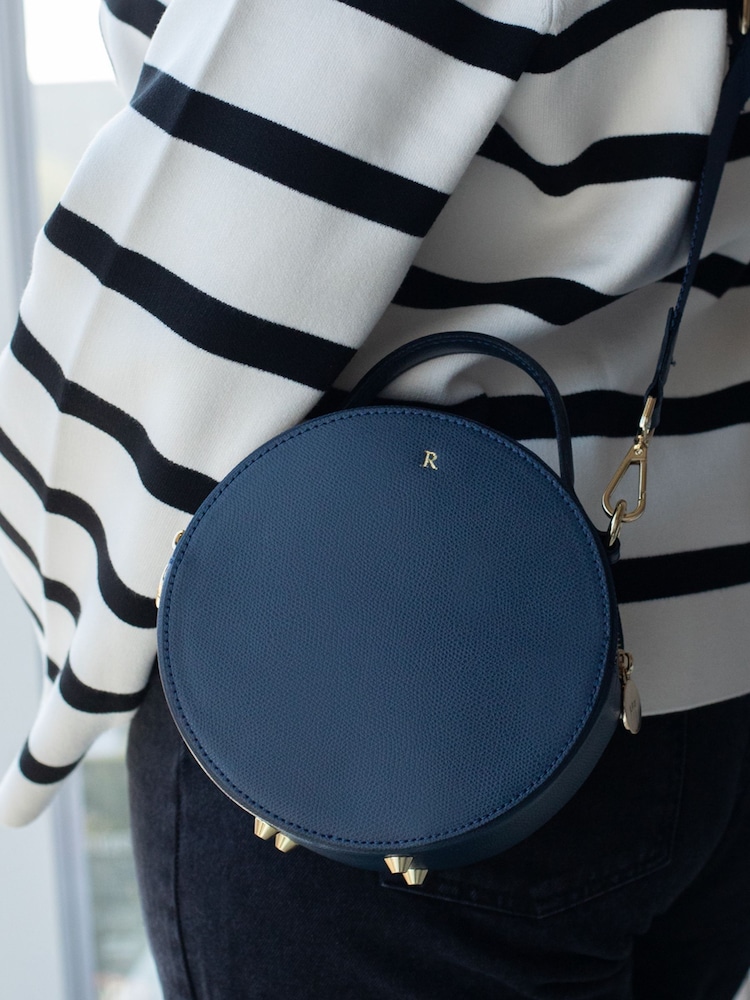 LRM Goods Personalised Leather Rosie Circle Bag - Image 1 of 5