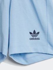 adidas originals Blue Short 100% Cotton T-Shirt Set - Image 7 of 7